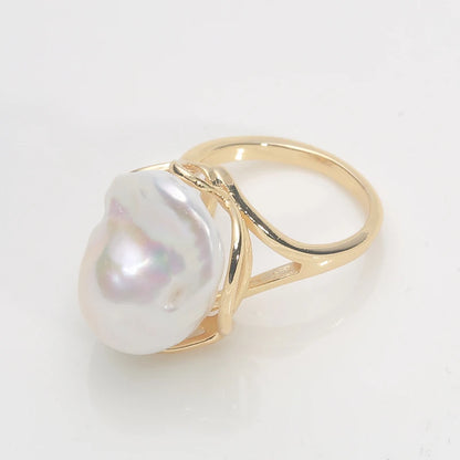 Bague Perle Baroque