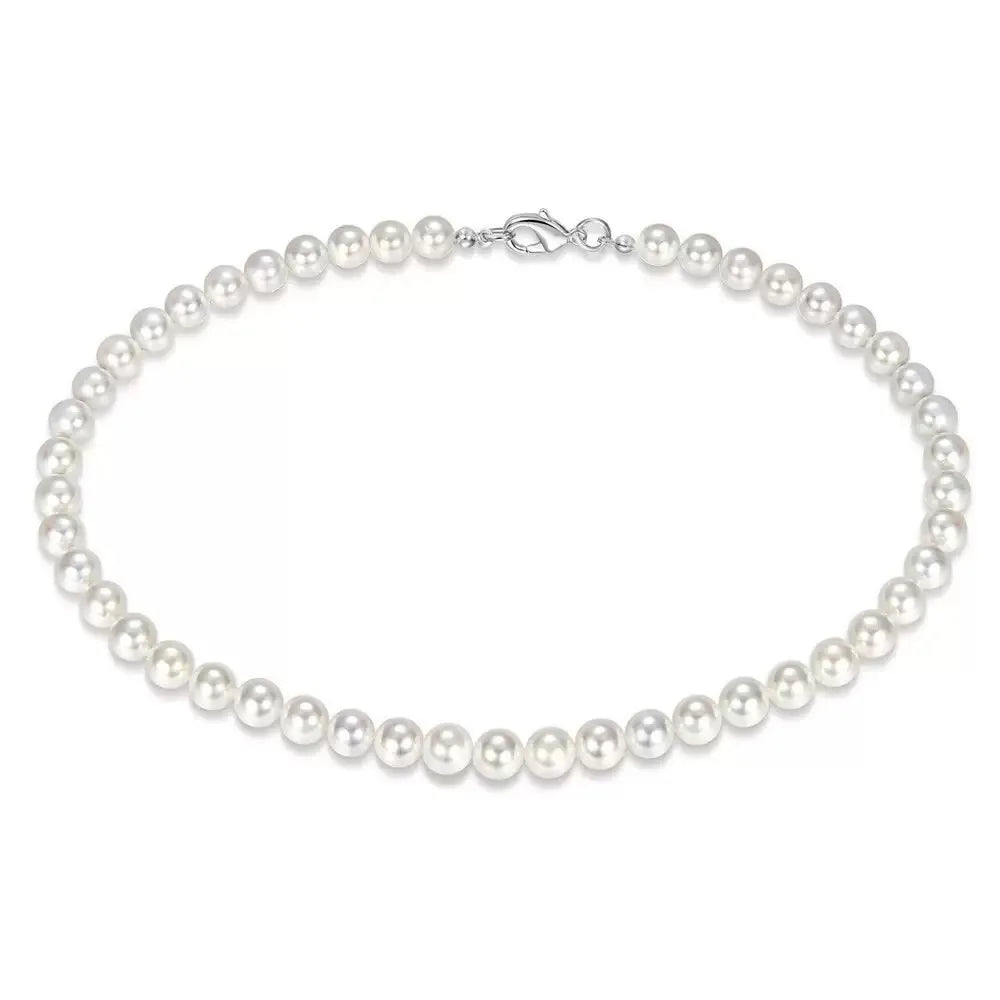 Collier Ras du Cou Perle Homme