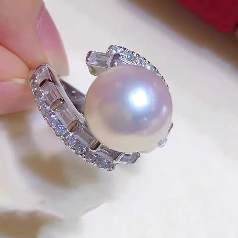 Bague Argent et Perle de Culture