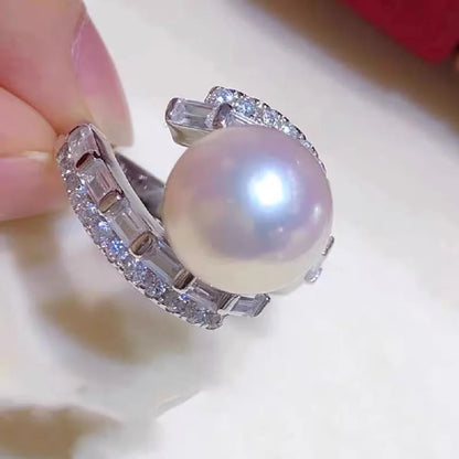 Bague Argent et Perle de Culture