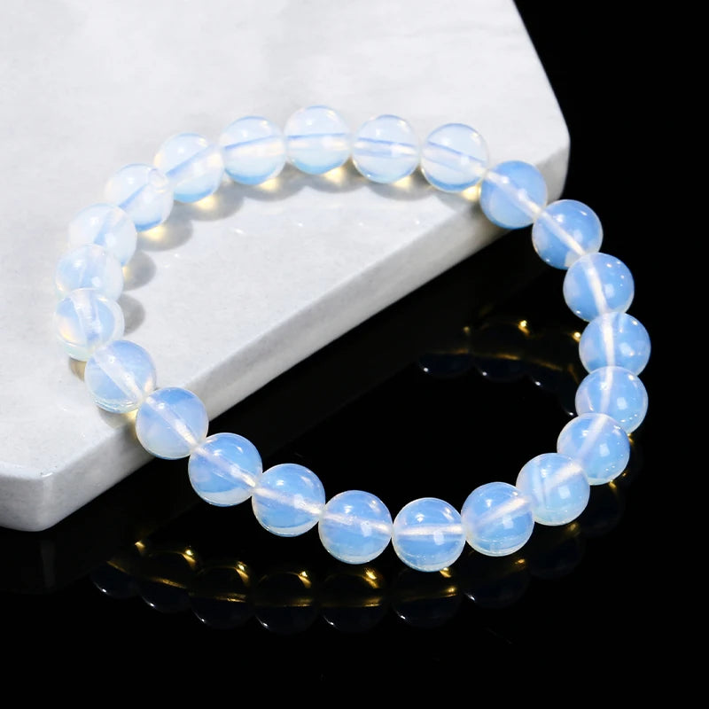 bracelet perle opale