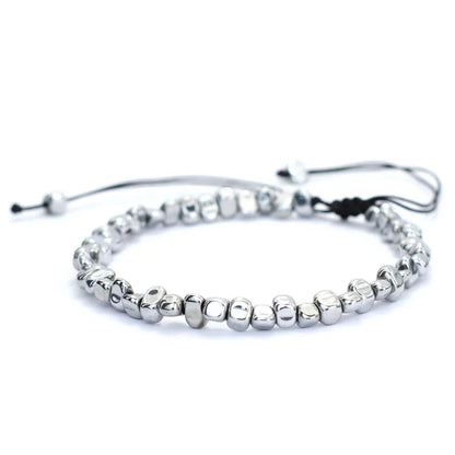 bracelet perle noeud coulissant