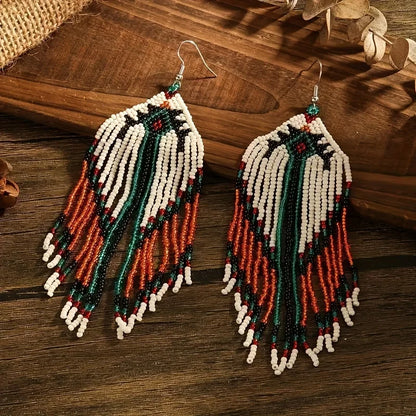 Boucle d'Oreille Perle de Rocaille