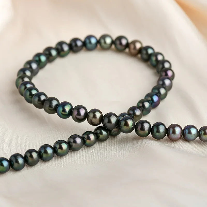 Collier Perle Noire Tahiti
