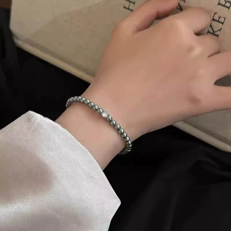 bracelet perle strass
