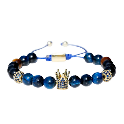 Bracelet Perle Homme Oeil de Tigre