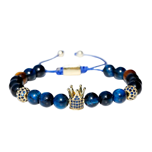 Bracelet Perle Homme Oeil de Tigre