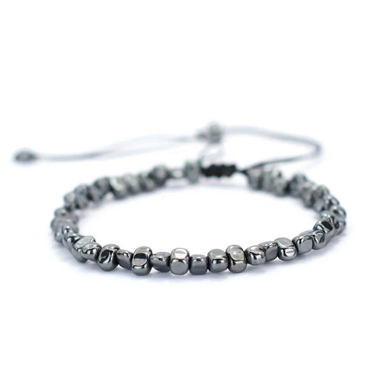 bracelet perle noeud coulissant