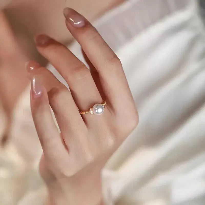 Bague Perle de Culture Vintage