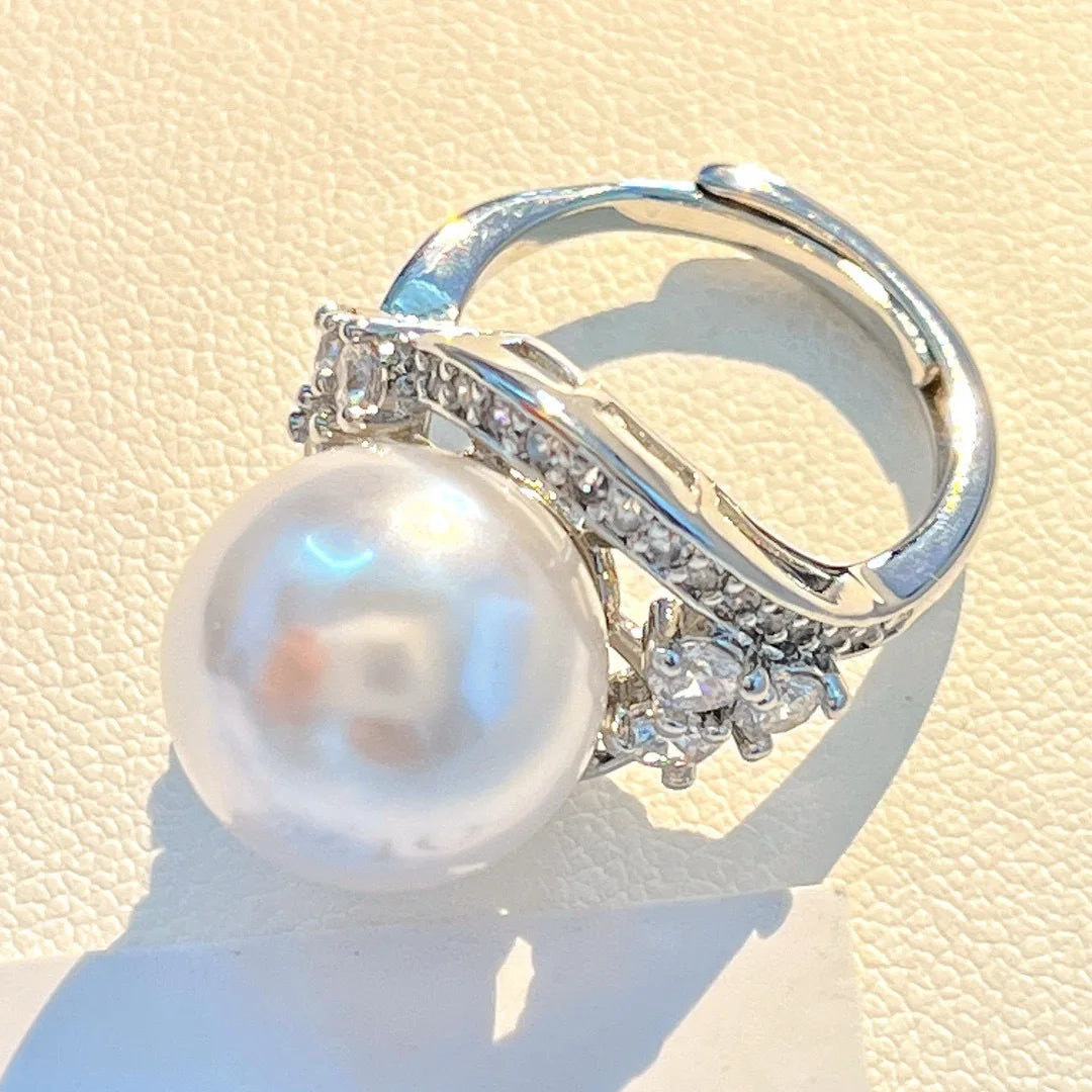 Bague de Fiançailles Perle