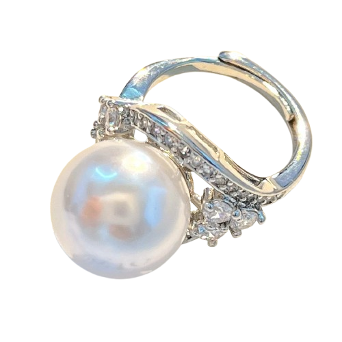 Bague de Fiançailles Perle
