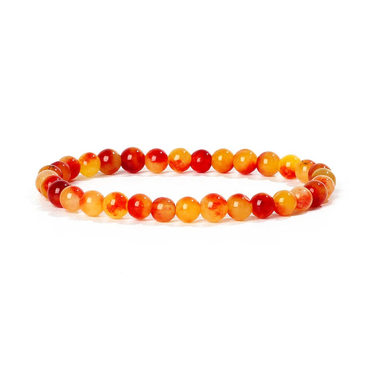 Bracelet Perle Orange