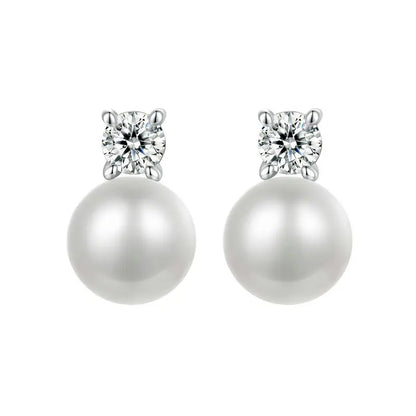 Boucle d'Oreille Perle Mariage