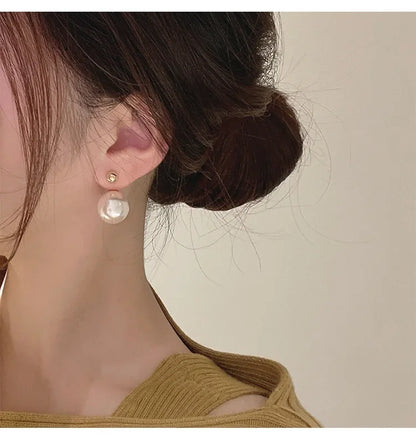 Boucle d'Oreille sous Lobe Perle