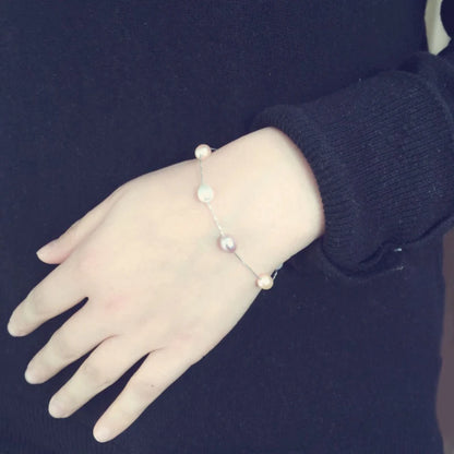 Bracelet Perle Argent