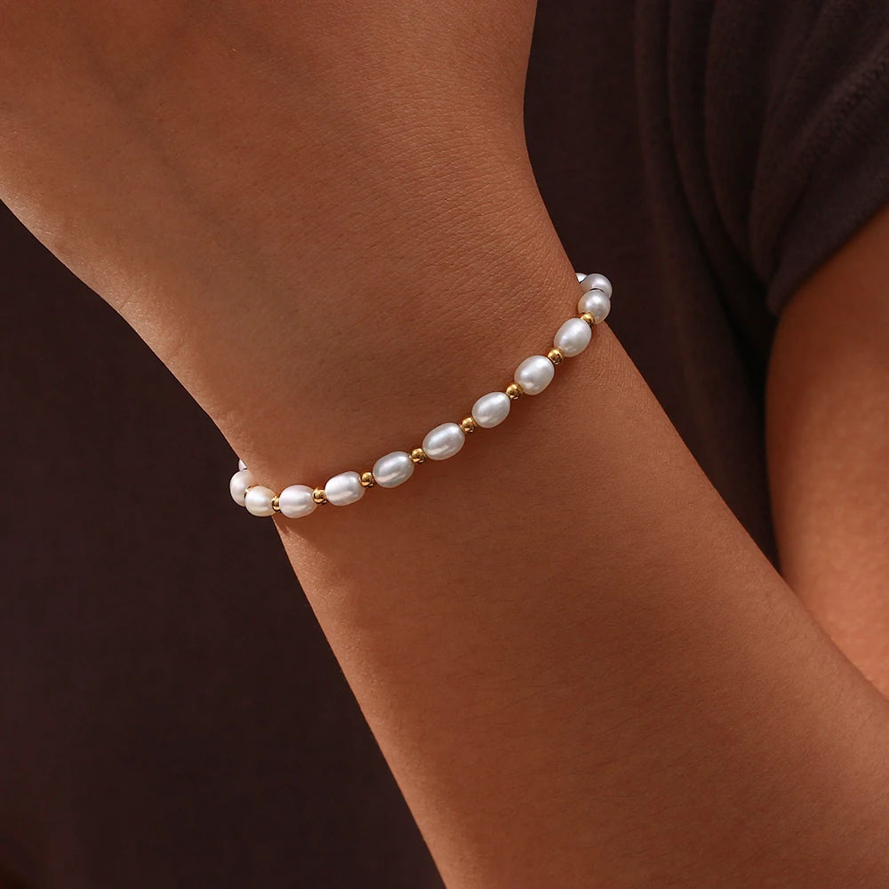 Bracelet Perles Fines