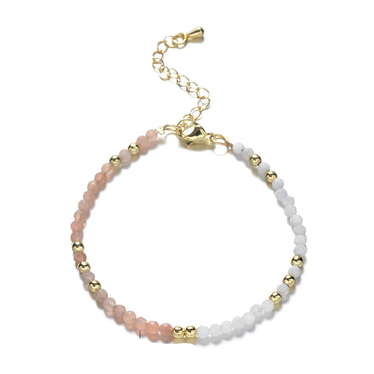 Bracelet Fin Avec Petite Perle