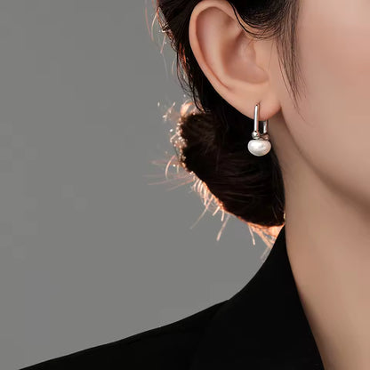 Boucle D'oreille Perle Pendante Homme