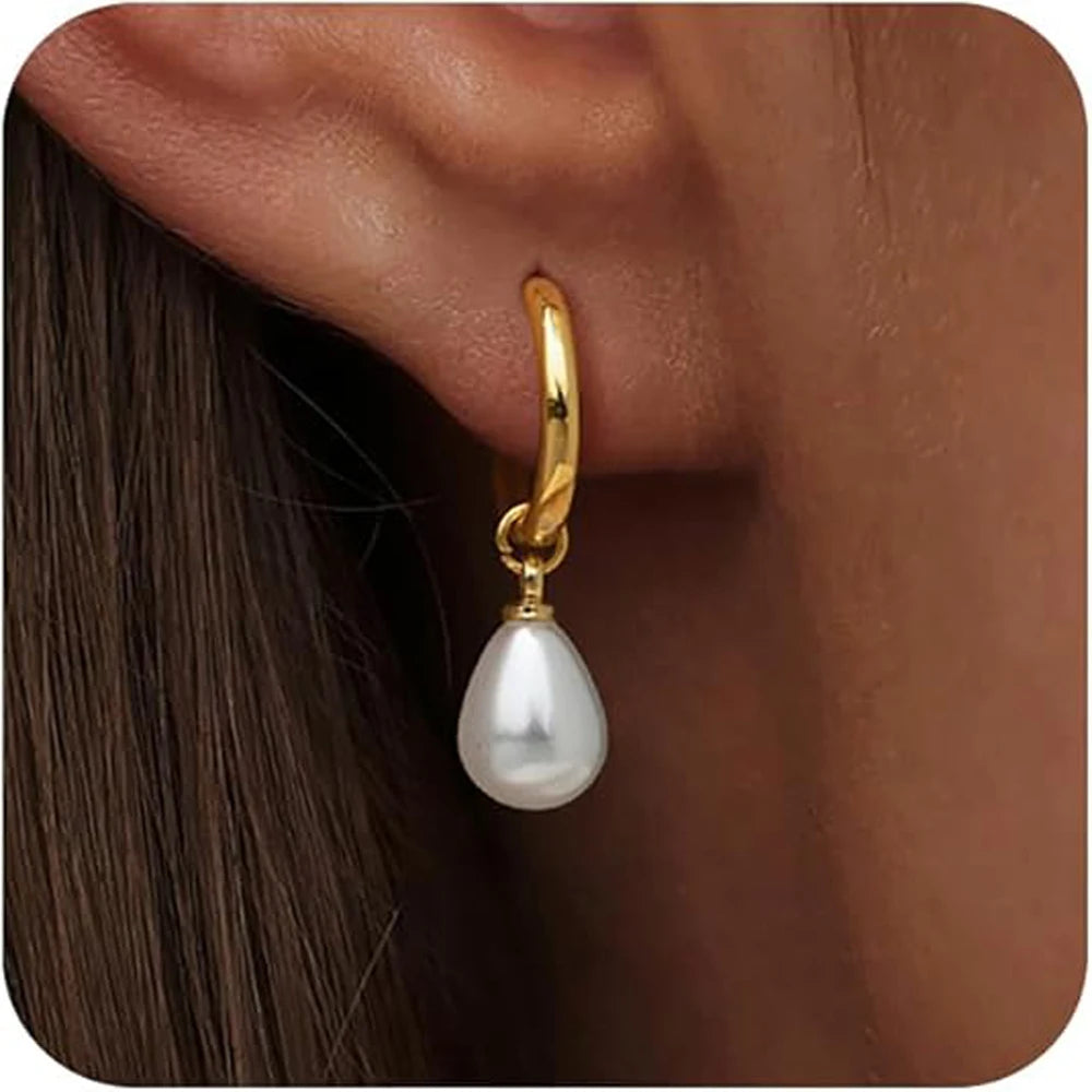 Boucle d'Oreille Perle Fantaisie