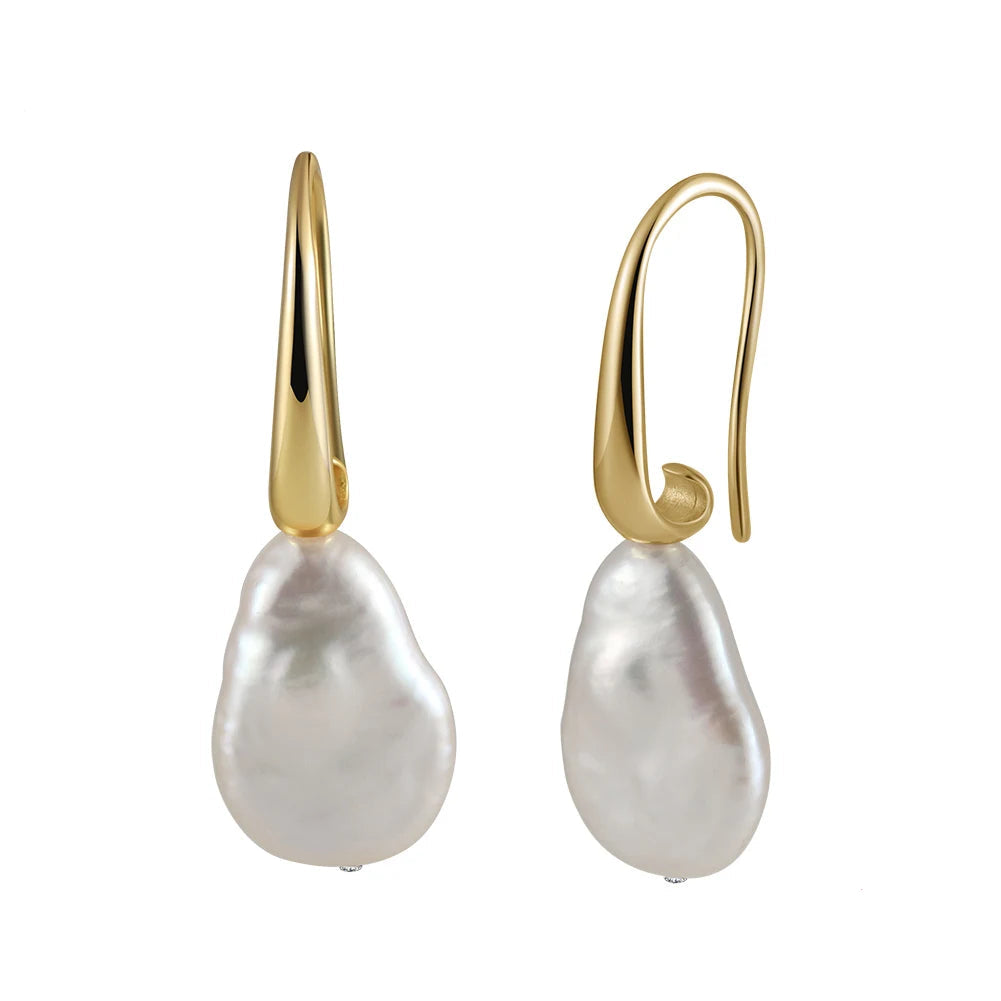 Boucle d'Oreille Perle Poire
