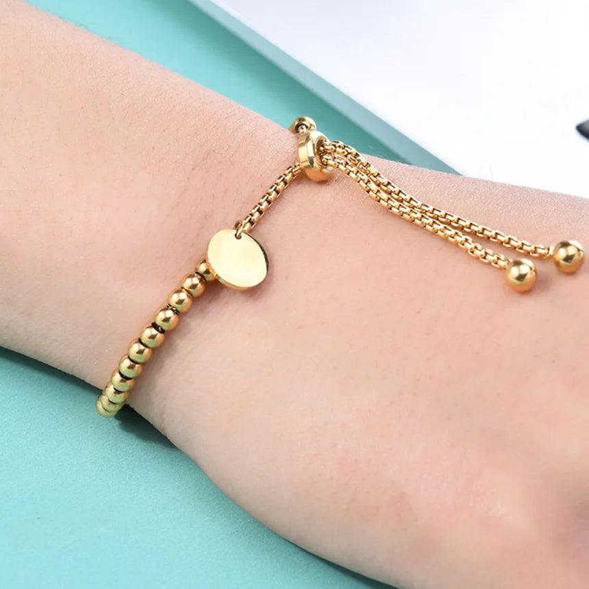 Bracelet Perle Dorée
