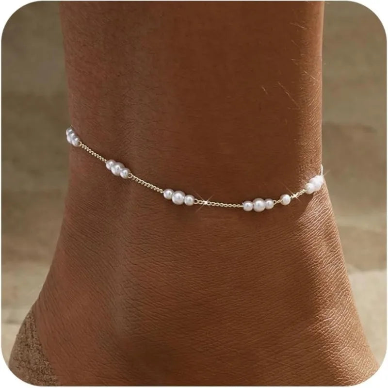 Bracelet Cheville Perle