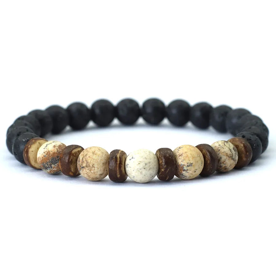 Bracelet Perle Bois