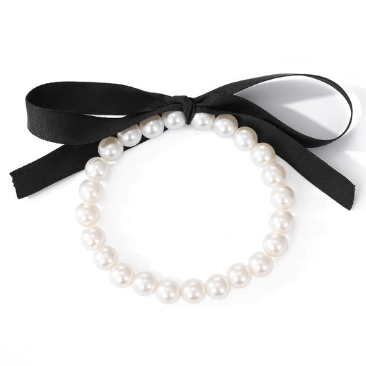 Bracelet Perle et Ruban