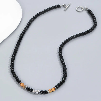 Collier Perle Noire Ras de Cou
