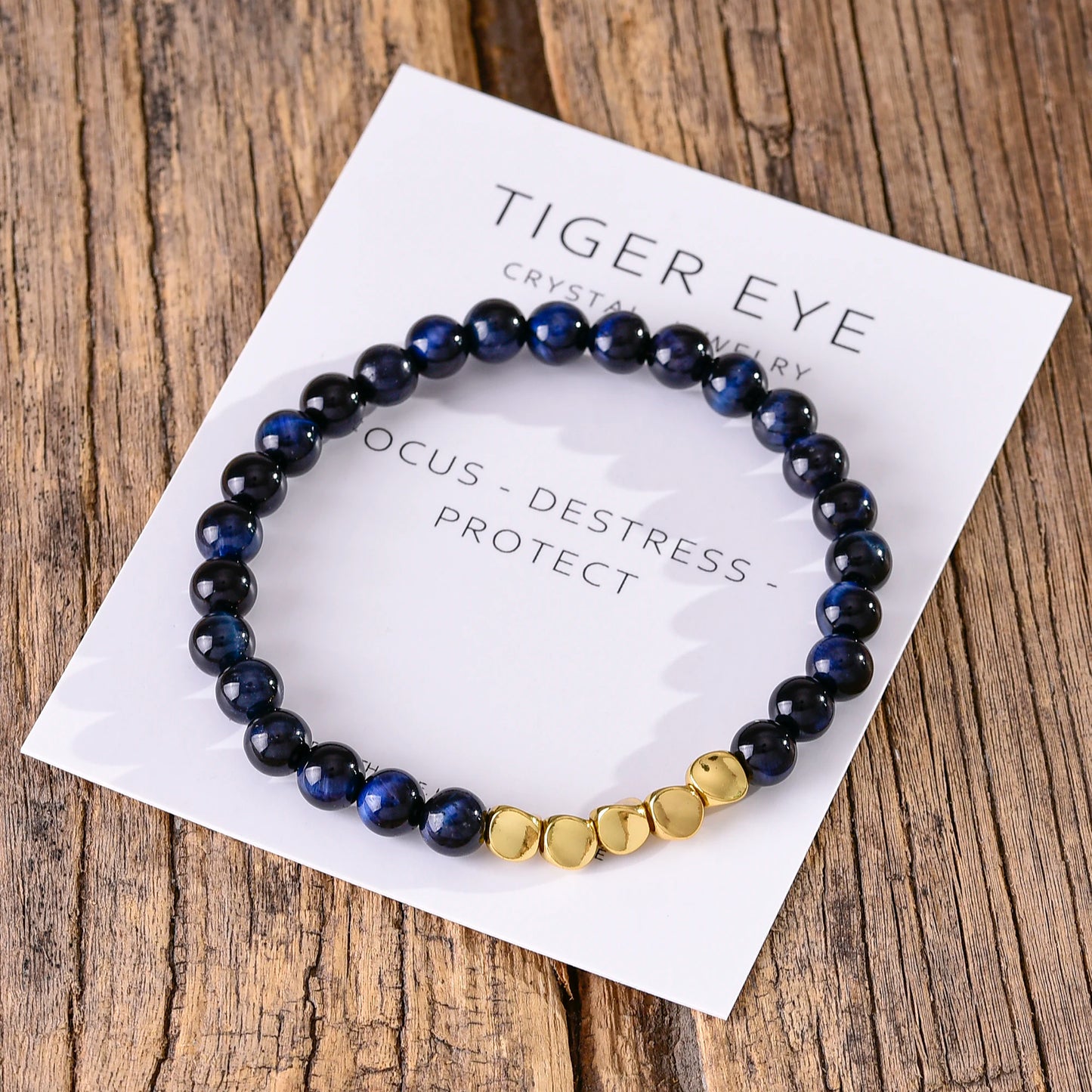 Bracelet Homme Perle Bleu