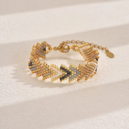 Bracelet en Perle Tissé