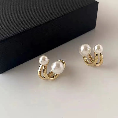 Boucle d'Oreille 2 Perles