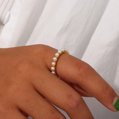 Bague Ronde Perle
