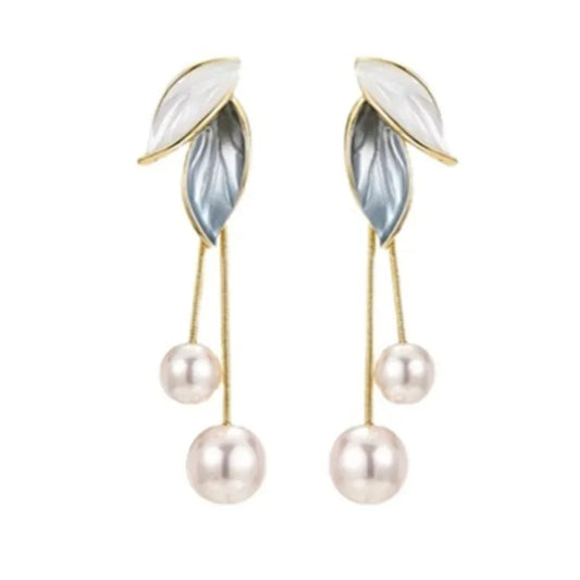 Boucle d'Oreille Perle de Culture Akoya
