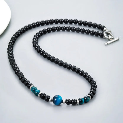 Collier Perle Noire Ras de Cou