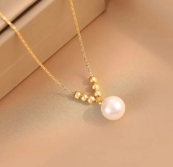 Collier Or et Perle