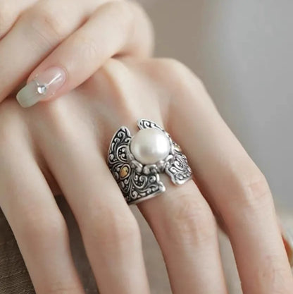 Bague Ancienne Perle