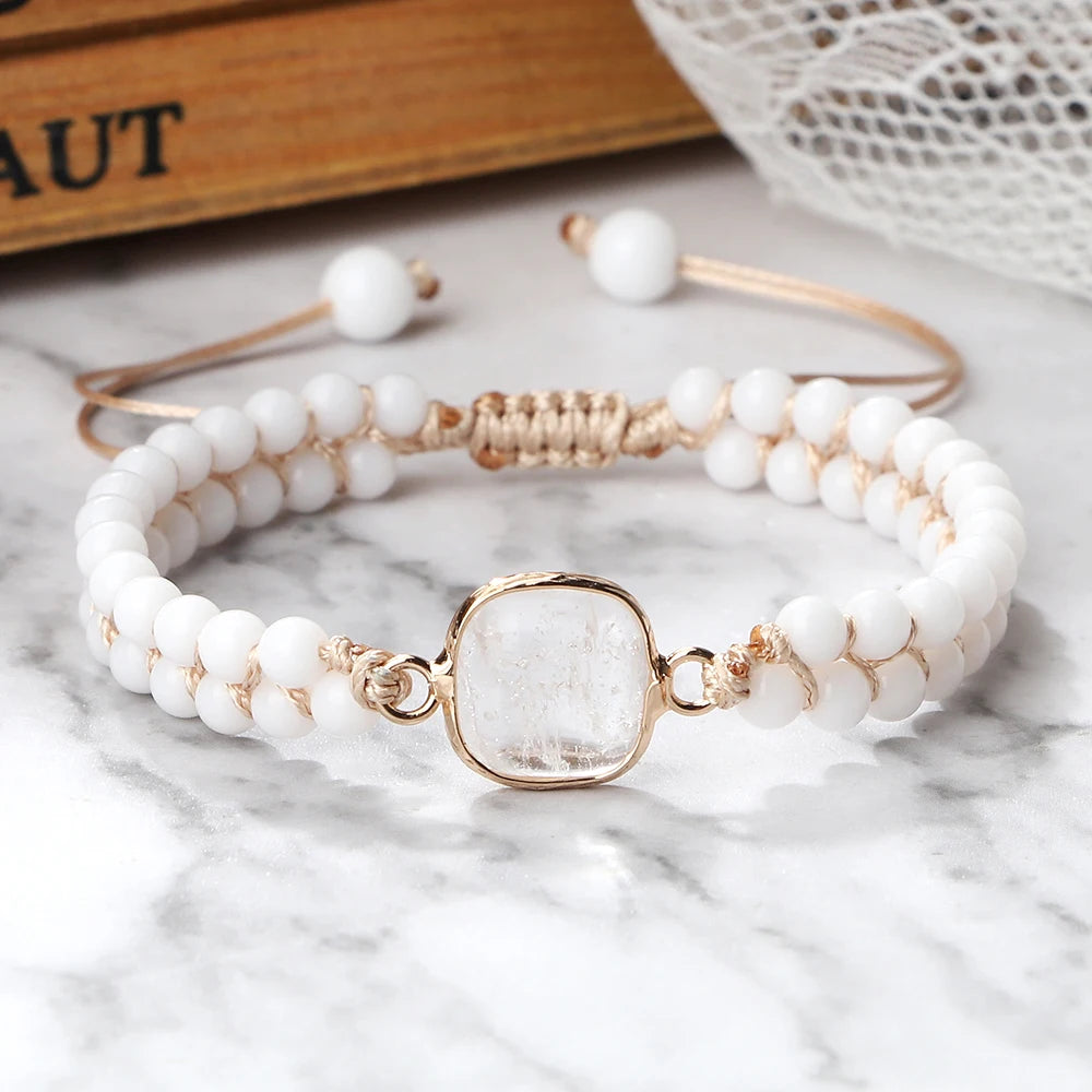 Bracelet Macramé Perle
