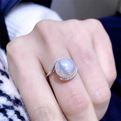 Bague Perle Akoya