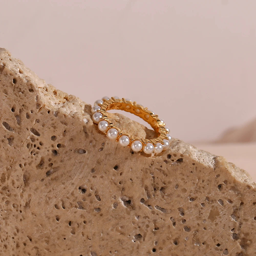 Bague Ronde Perle