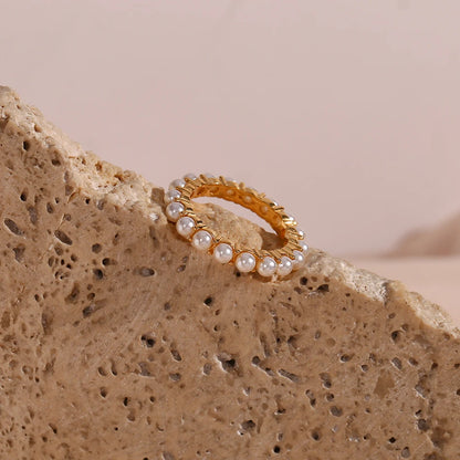 Bague Ronde Perle
