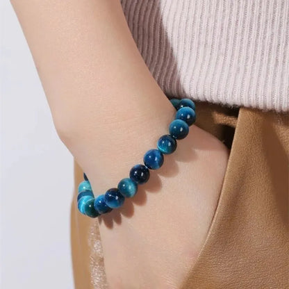 Bracelet Perle Bleu