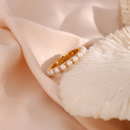 Bague Ronde Perle