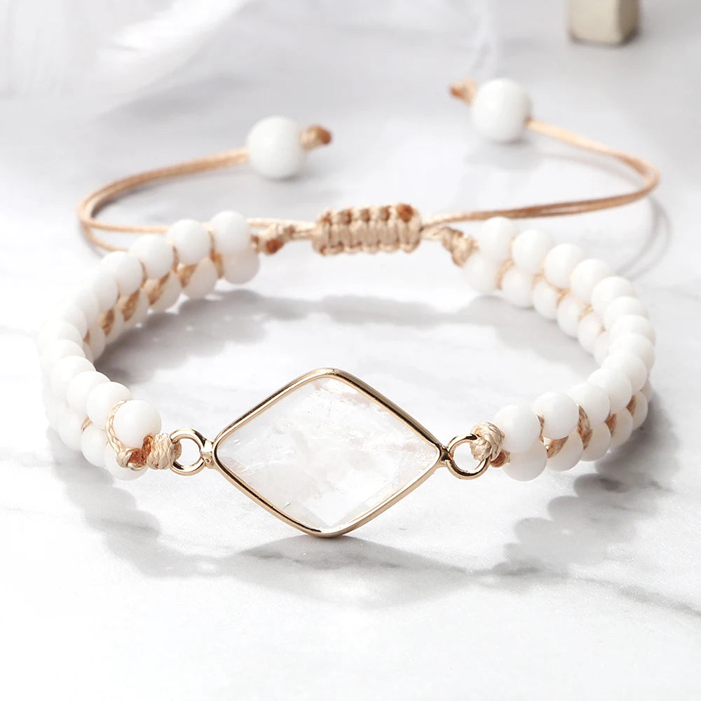 Bracelet Macramé Perle