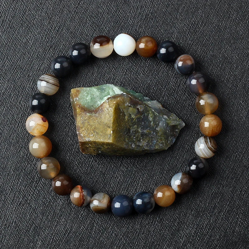 Bracelet Perle Agate