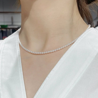 Collier Fin Perles