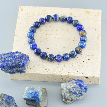 Bracelet Homme Perle Lapis Lazuli