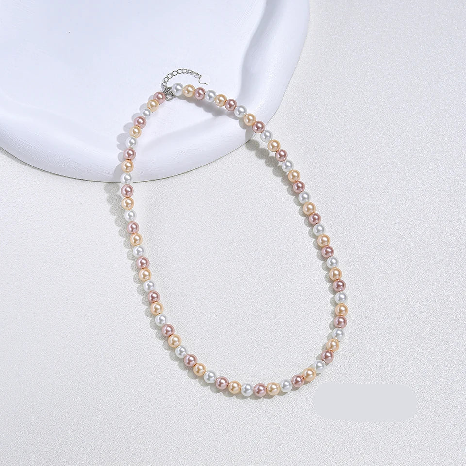 Collier Perle Fine Ras de Cou
