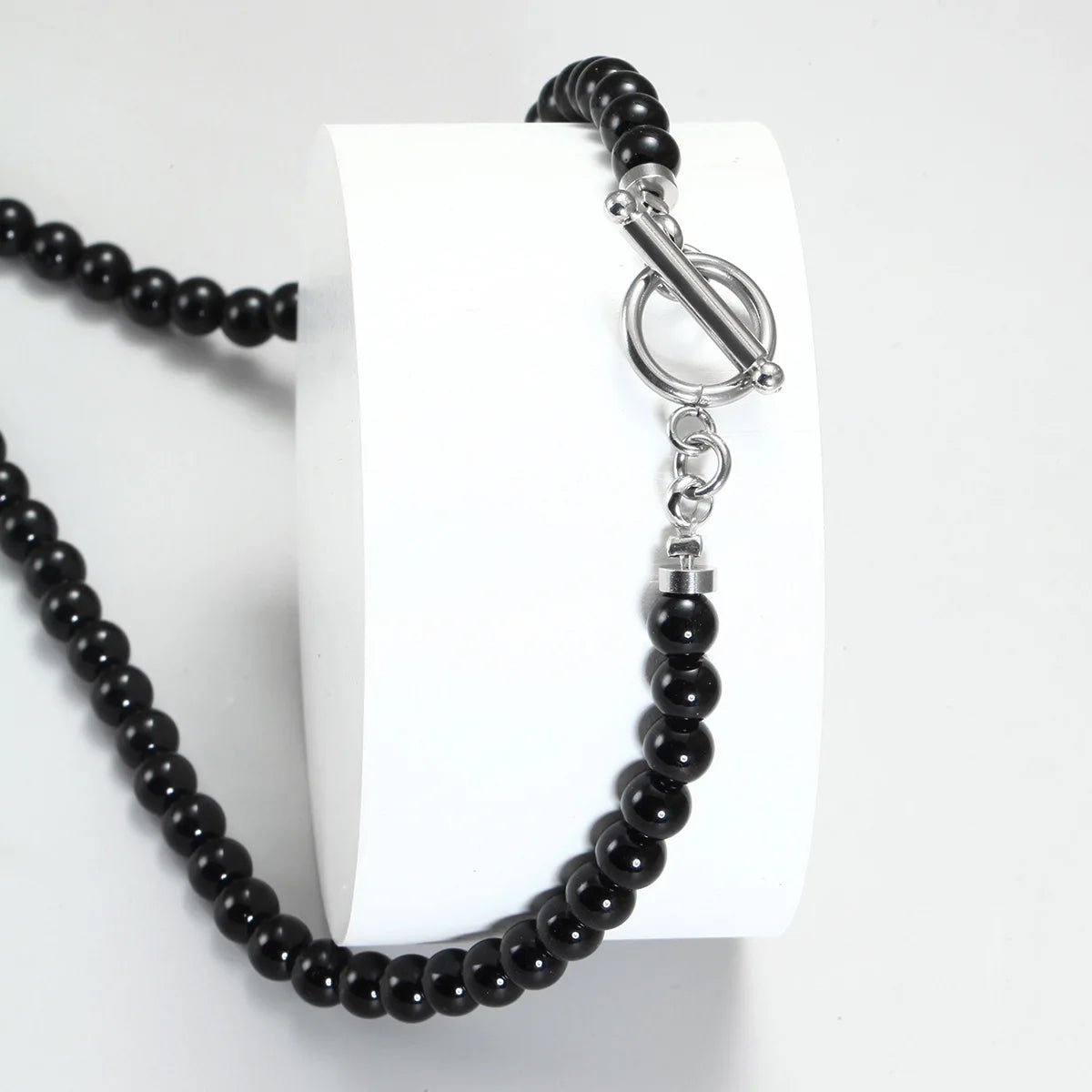 Collier Perle Noire Ras de Cou