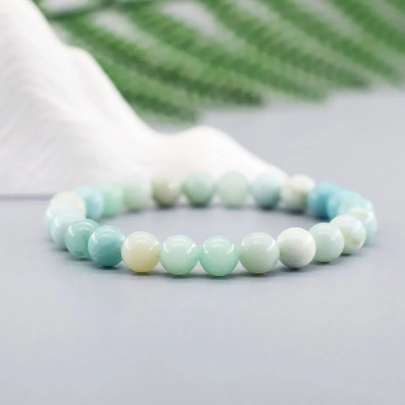 Bracelet Perle Amazonite
